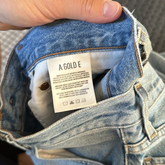 Agolde Riley High Rise Straight Jeans - Picture 5 of 5